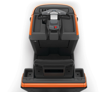 Toyota low level order picker OSE250 with comfortable driver compartment